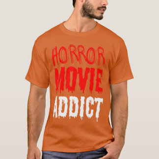 Camiseta Amigos adictos a películas de terror divertidas de