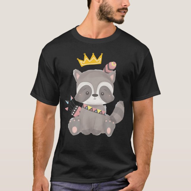 Camiseta amigos animales lindos (Anverso)