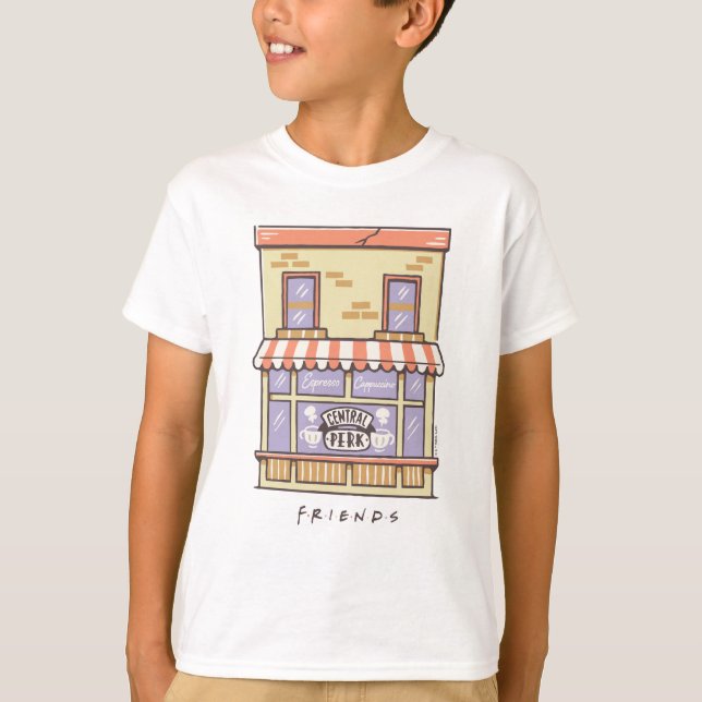 Camiseta AMIGOS™ | Cafetería Central Personalizado Perk (Anverso)