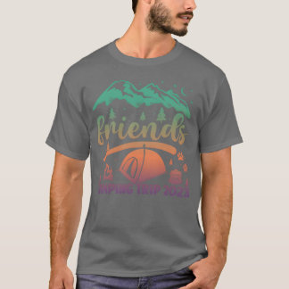 Camiseta Amigos Campingrip Amante del camping Camper estrel
