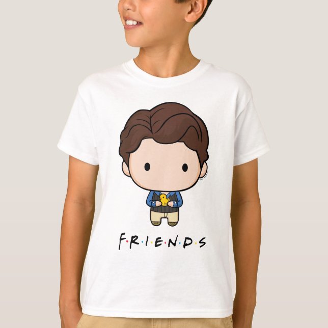 Camiseta AMIGOS™ | Chandler Chibi (Anverso)