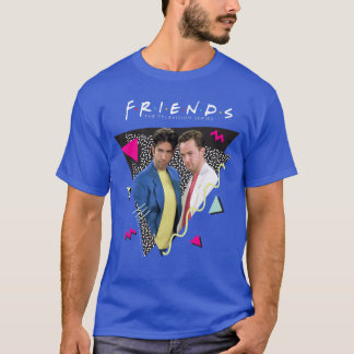 Camiseta Amigos Chandler Ross Retro Pequeño retro