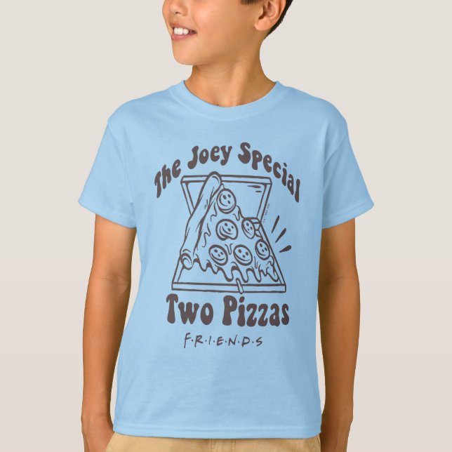 Camiseta AMIGOS™ | Cita de Joey Pizza (Anverso)