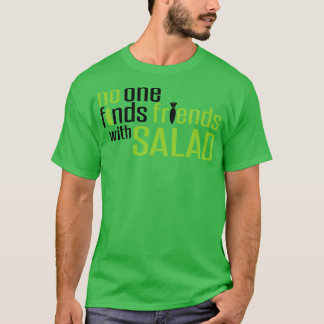 Camiseta Amigos con ensalada