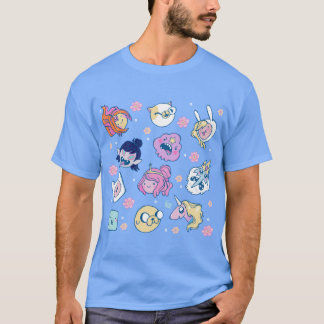 Camiseta Amigos de Adventureime 1 amiga chica
