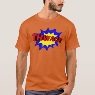 Camiseta Amigos de Bang Boom Pow Wham Burbujas de Cómic