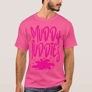 Camiseta Amigos de Barro Equipo Divertido de Corredores de 