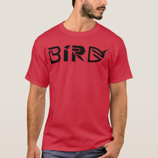 Camiseta Amigos de Bird Word Art Wings of Letters