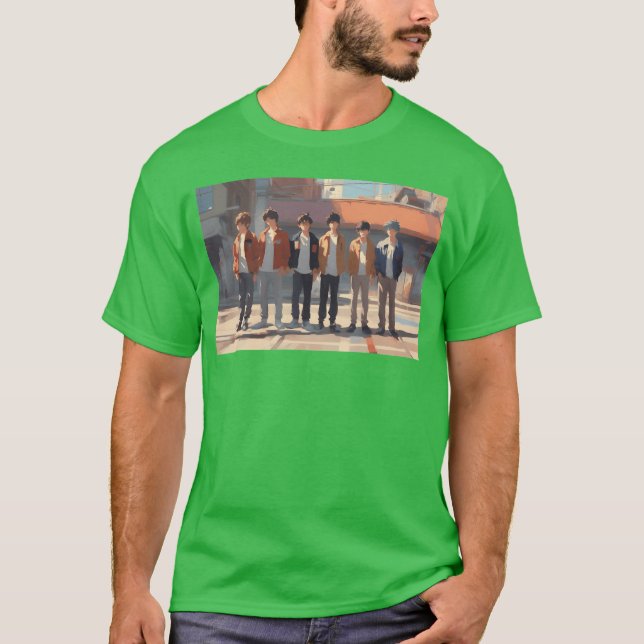 Camiseta Amigos de Boy Band (Anverso)
