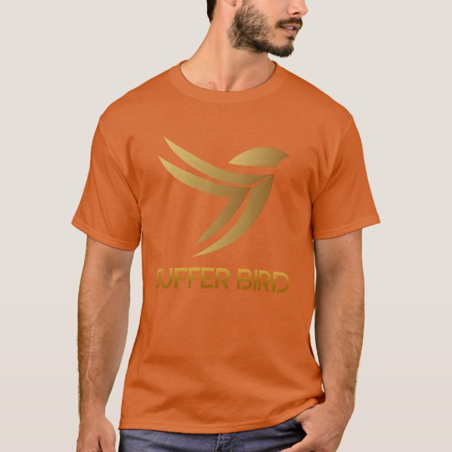 Camiseta Amigos de Buffer bird (Anverso)