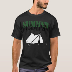 Camiseta amigos de campamentos de verano
