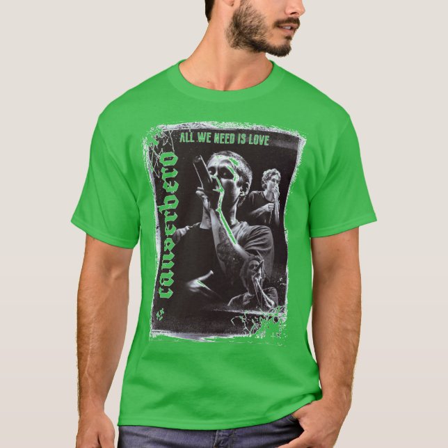 Camiseta amigos de Canserbero (Anverso)