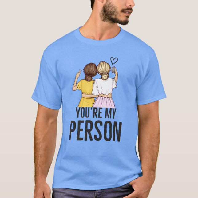 Camiseta Amigos de citas de mi amigo personal (Anverso)