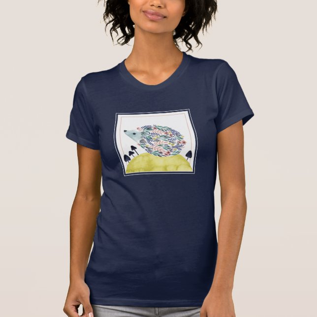 Camiseta Amigos de Clementine | Hog de borde de arte popula (Anverso)