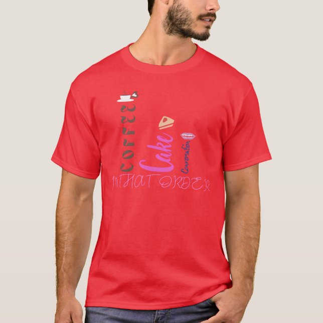 Camiseta amigos de CoffeeCakeConvo (Anverso)
