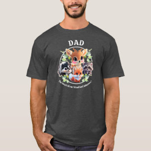 Camiseta Amigos de Cute Woodland zorro zorrillo raccoon ven