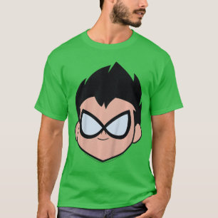 Camiseta Amigos de DC Comicseenitans Go Robin Big Face