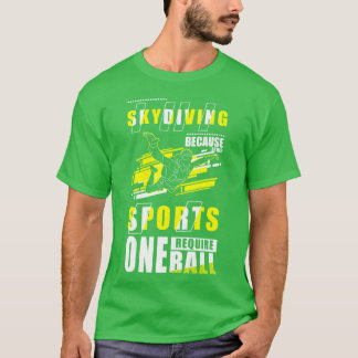 Camiseta amigos de deportes de vuelo en paracaídas