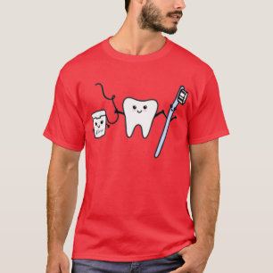 Camiseta amigos de dientes felices
