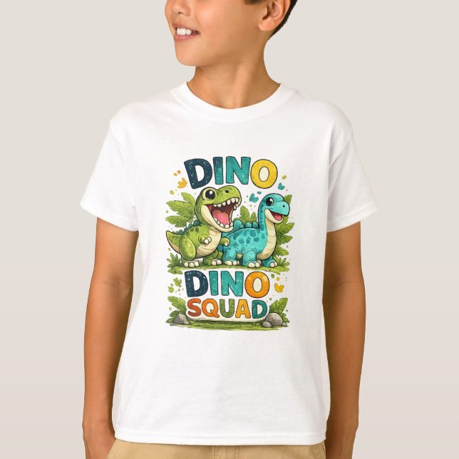 Camiseta Amigos de Dino Squad (Anverso)
