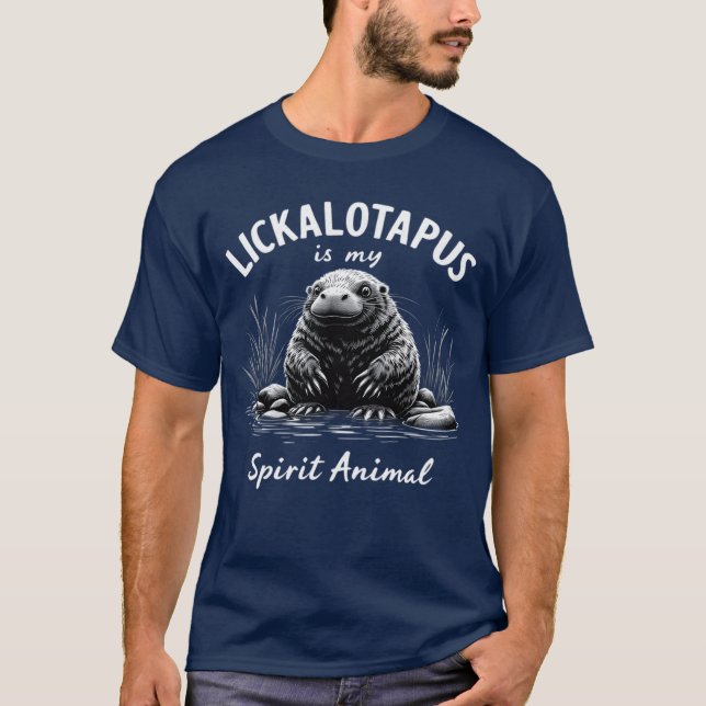 Camiseta Amigos de dinosaurios Lickalotapus (Anverso)