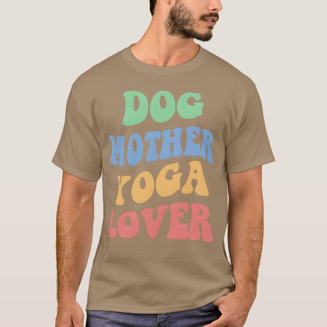 Camiseta Amigos de Dog Mother Yoga Lover Iv (Anverso)