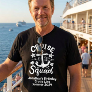 Camiseta Amigos de grupo Squad Cumpleaños personalizado Bla