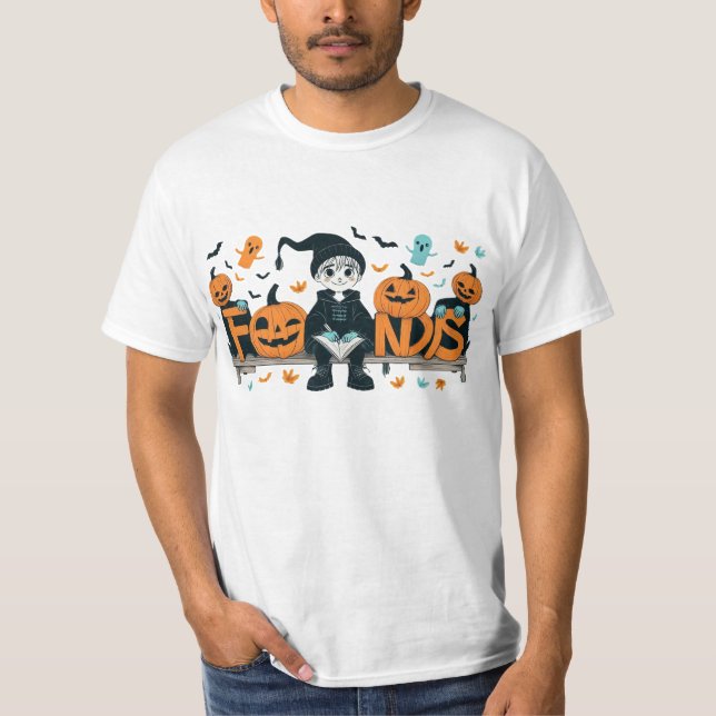 Camiseta amigos de halloween (Anverso)