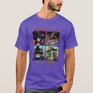 Camiseta Amigos de Halloween Embracehe Season