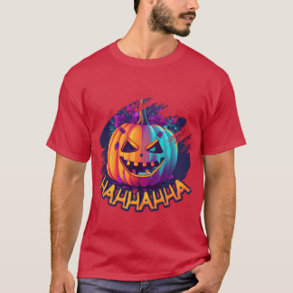 Camiseta Amigos de Halloween Hahaha