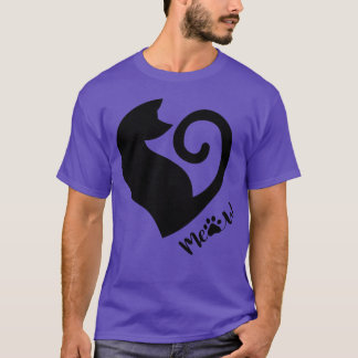 Camiseta Amigos de Heart Cat