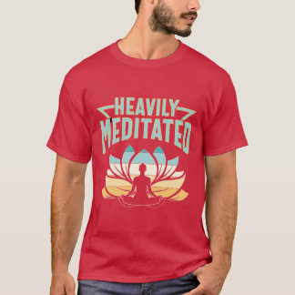 Camiseta Amigos de Heavily Meditated Yoga Scoop