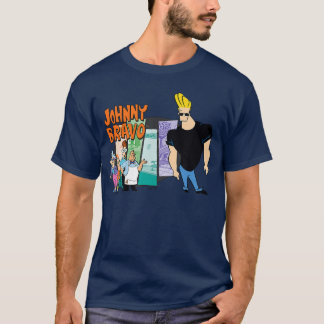 Camiseta Amigos de Johnny Bravo divertidos