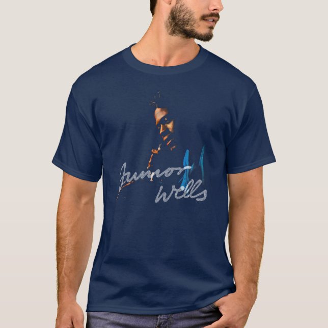 Camiseta amigos de Junior Wells (Anverso)