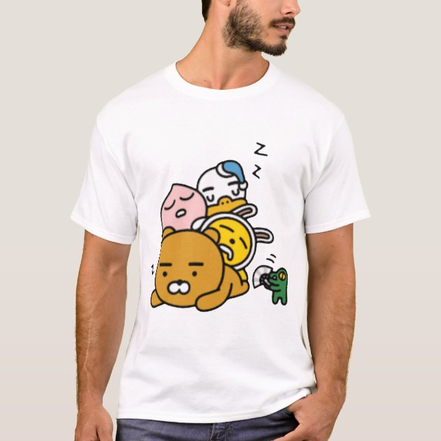 Camiseta Amigos de Kakaotalk (Zzzz) (Anverso)