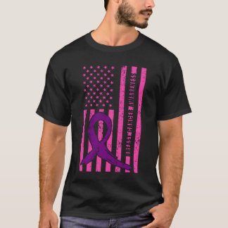 Camiseta Amigos de la bandera americana de concienciación s