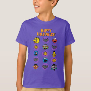 Camiseta Amigos de la calle Sesame - ¡Feliz Halloween!