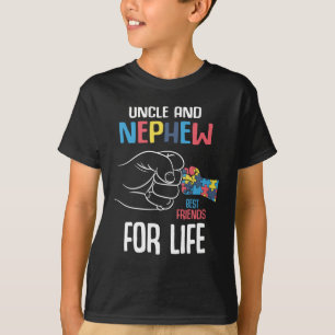 Camiseta Amigos de la conciencia del autismo tío nehew aut