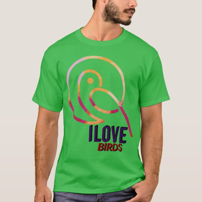 Camiseta Amigos de la familia Birds (Anverso)