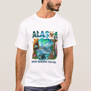 Camiseta Amigos de la familia coincidentes y grupo Alaska C