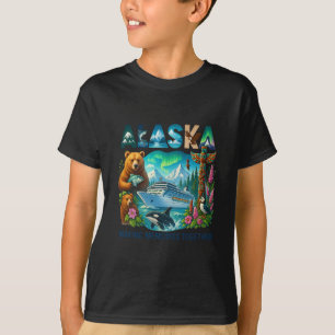 Camiseta Amigos de la familia coincidentes y grupo de Alask