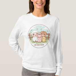 Camiseta Amigos de la granja para siempre - lindos y acoged