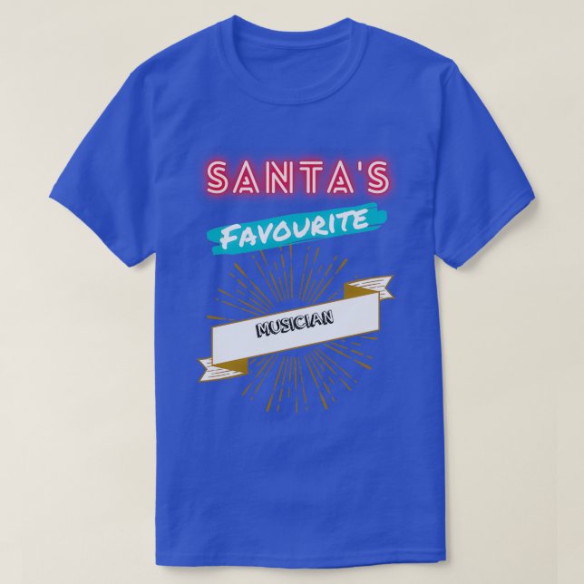 Camiseta Amigos de la música favorita de Navidad (Diseño del anverso)