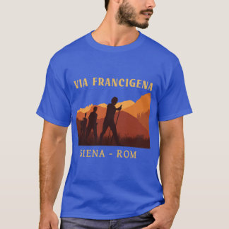 Camiseta amigos de la Via Francigena