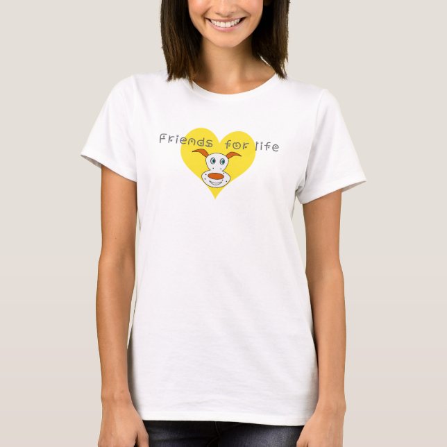 Camiseta Amigos de la vida (Anverso)