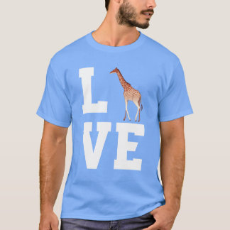 Camiseta Amigos de las jirafas amor