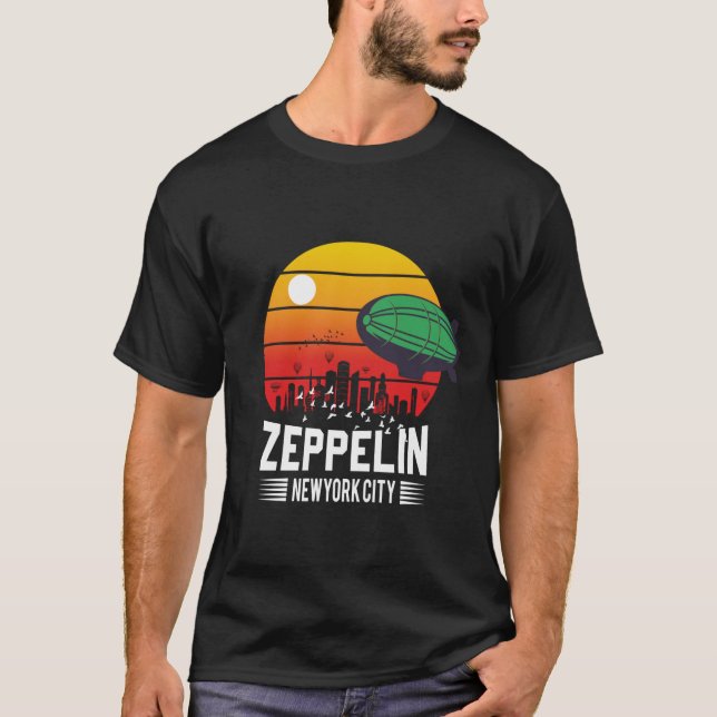 Camiseta amigos de Led Zeppelin en la ciudad de Nueva York (Anverso)