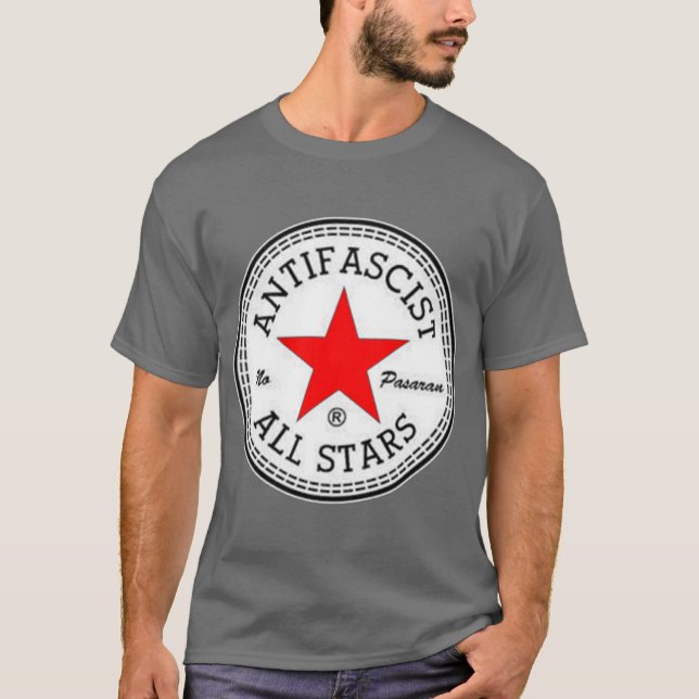 Camiseta amigos de los fascist allstars (Anverso)