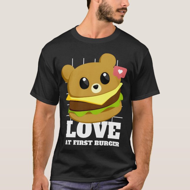 Camiseta Amigos de Love At First Burger (Anverso)