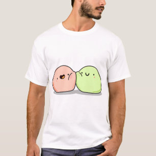 Camiseta Amigos de Mochi Kawaii